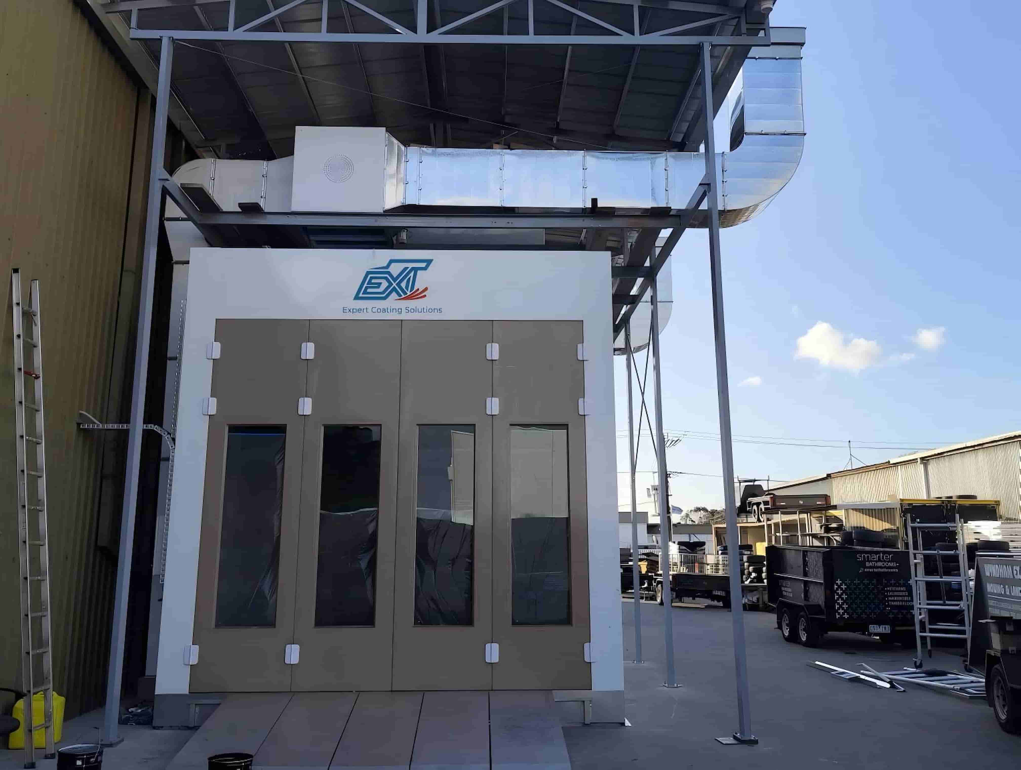 Trailer Spray Booth