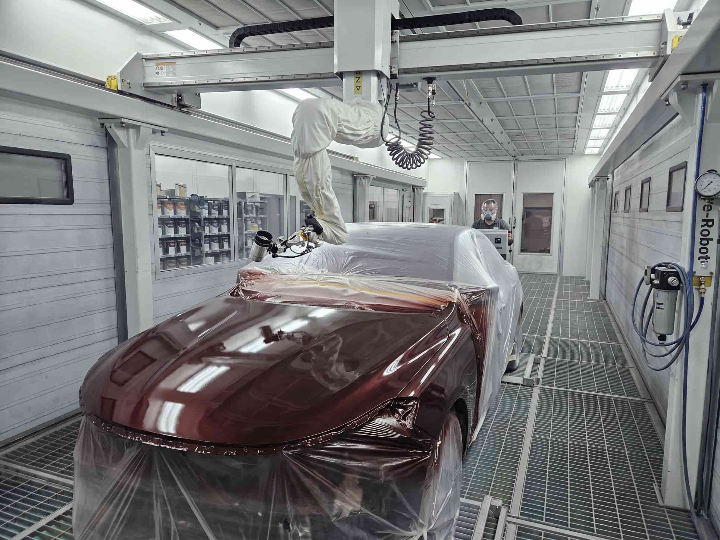 EXT-Transportation Vehicle Spray Booth